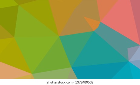 Geometric designs. Vector, geometric background. Triangles, triangulation. Geometric mosaic tile, colored triangles, application in low poly style. Abstract backgrounds for web.