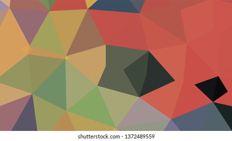 Geometric designs. Vector, geometric background. Triangles, triangulation. Geometric mosaic tile, colored triangles, application in low poly style. Abstract backgrounds for web.