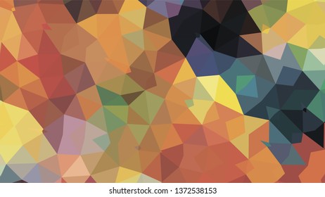 Geometric designs. Vector, geometric background. Triangles, triangulation. Geometric mosaic tile, colored triangles, application in low poly style. Abstract backgrounds for web.