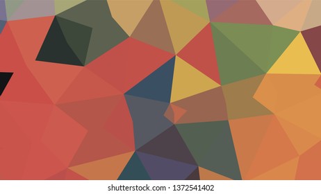 Geometric designs. Vector, geometric background. Triangles, triangulation. Geometric mosaic tile, colored triangles, application in low poly style. Abstract backgrounds for web.