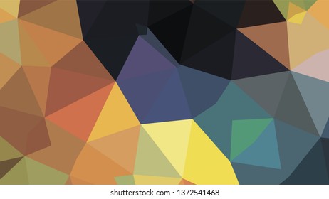 Geometric designs. Vector, geometric background. Triangles, triangulation. Geometric mosaic tile, colored triangles, application in low poly style. Abstract backgrounds for web.