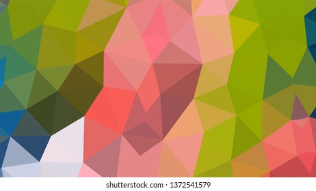 Geometric designs. Vector, geometric background. Triangles, triangulation. Geometric mosaic tile, colored triangles, application in low poly style. Abstract backgrounds for web.