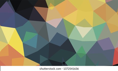 Geometric designs. Vector, geometric background. Triangles, triangulation. Geometric mosaic tile, colored triangles, application in low poly style. Abstract backgrounds for web.