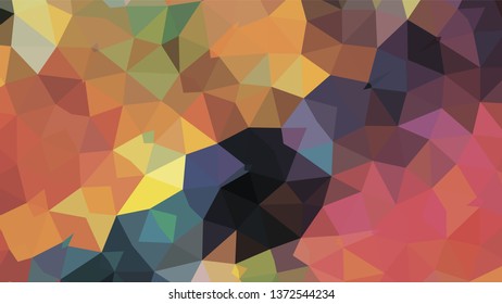 Geometric designs. Vector, geometric background. Triangles, triangulation. Geometric mosaic tile, colored triangles, application in low poly style. Abstract backgrounds for web.
