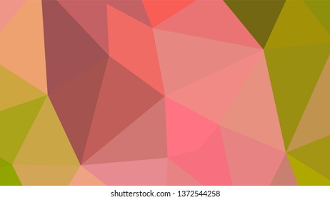 Geometric designs. Vector, geometric background. Triangles, triangulation. Geometric mosaic tile, colored triangles, application in low poly style. Abstract backgrounds for web.