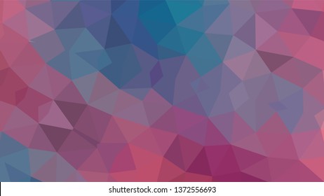 Geometric designs. Vector, geometric background. Triangles, triangulation. Geometric mosaic tile, colored triangles, application in low poly style. Abstract backgrounds for web.