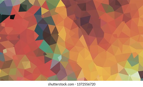 Geometric designs. Vector, geometric background. Triangles, triangulation. Geometric mosaic tile, colored triangles, application in low poly style. Abstract backgrounds for web.