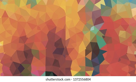 Geometric designs. Vector, geometric background. Triangles, triangulation. Geometric mosaic tile, colored triangles, application in low poly style. Abstract backgrounds for web.