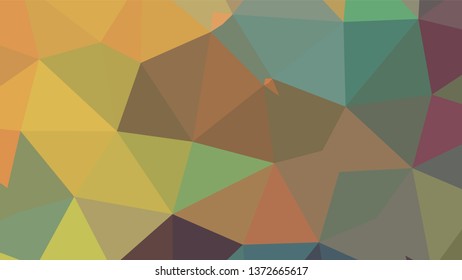 Geometric designs. Vector, geometric background. Triangles, triangulation. Geometric mosaic tile, colored triangles, application in low poly style. Abstract backgrounds for web.
