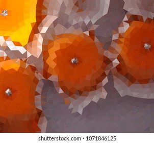 Geometric designs. Vector, multicolor geometric background. Triangles, triangulation. Geometric mosaic tile, colored triangles, application in origami style. Abstract backgrounds for web.