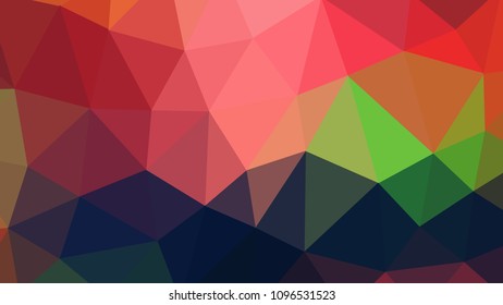 Geometric designs. Vector, multicolor geometric background. Triangles, triangulation. Geometric mosaic tile, colored triangles, application in origami style. Abstract backgrounds for web.