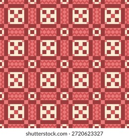 Geométrico detallado Abstractas patrón de diseño de ilustraciones Seamless Tile