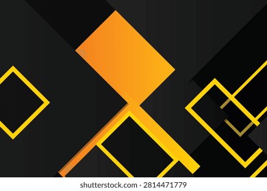 Geometric diagonal blocks in vibrant yellow and black gradient geometricshapes diagonalpatterns