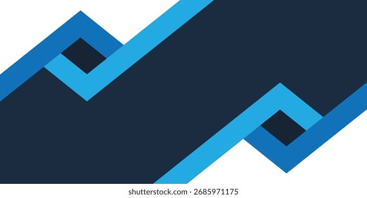 Geometric diagonal line shapes template background. Business and presentation banner