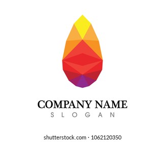 geometric diamond cutting gemstone vector icon vector gems dimension 