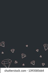 Geometrisches Diamantdesign, Vektorgrafik