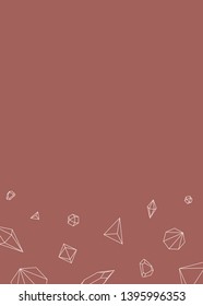 Geometrisches Diamantdesign, Vektorgrafik