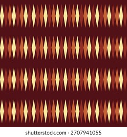 Geometric Diamond Horizontal Repeating Detailed Ornament Pattern Background
