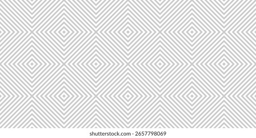 Geometric Diamond Line Seamless Pattern. seamless optical illusion background abstract lines black and white pattern