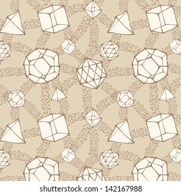 Geometric. Diamond seamless pattern, EPS10 Vector background