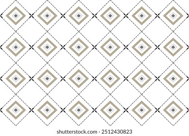 geometric diamond seamless patternprint, Design for fabric, cover, art ornament , clothing art ornament print.carpet, pillow, Fabric by the yard