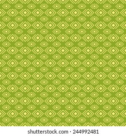 Geometric diamond shape seamless pattern, vector