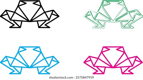 Geometric diamond shapes, minimalist line art, colorful outlines, simple gem designs, flat vector style, multiple variations, black white and neon colors, abstract jewel icons, clean modern aesthetic,