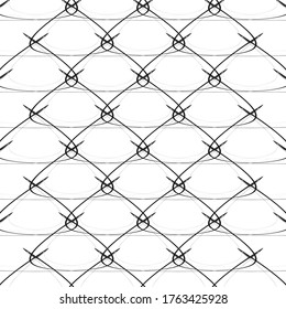 geometrisches Rautenmuster mit minimalem grafischem Vektormuster