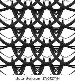 geometric diamond tile minimal graphic vector pattern