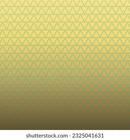 geometric diamond tiles minimal graphic vector pattern. Gold pattern artwork on green and gray background 