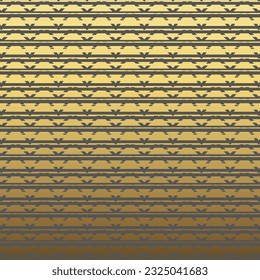 geometric diamond tiles minimal graphic vector pattern. Gold pattern artwork on green and gray background 