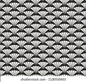 Geometric Diamond Vector Seamless Pattern. Abstract Art Deco Background. Classic Stylish Texture.
