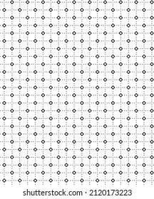 Geometric dot pattern for print, texture, background, tile.