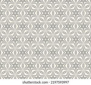 Geometric dot pattern, seamless pattern abstract texture, vector.