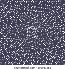 geometric dots deco art seamless pattern design