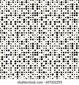 geometric dots deco art seamless pattern design