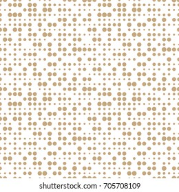 geometric dots deco art seamless pattern design