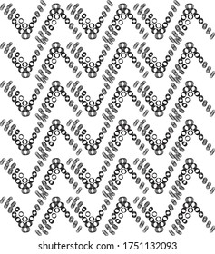 geometric dots halftone gradient seamless pattern design