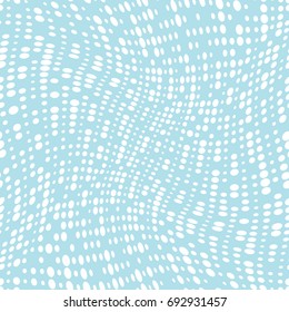 geometric dots halftone gradient seamless pattern design