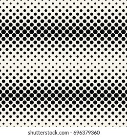 geometric dots halftone gradient seamless pattern design