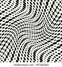 geometric dots halftone gradient seamless pattern design