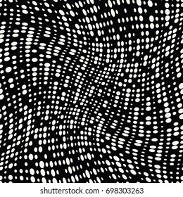 geometric dots halftone gradient seamless pattern design