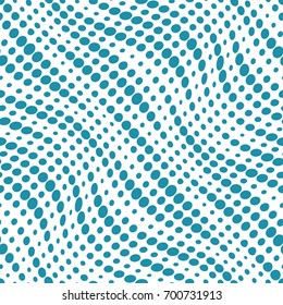 geometric dots halftone gradient seamless pattern design