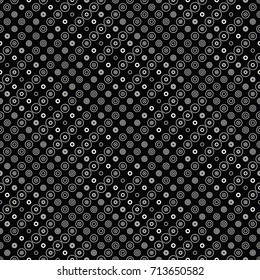 geometric dots halftone gradient seamless pattern design