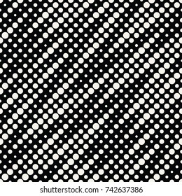 geometric dots halftone gradient seamless pattern design