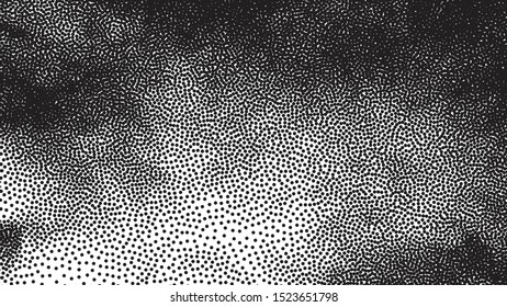 geometric dots modern pattern vector illustration on white background from smoke