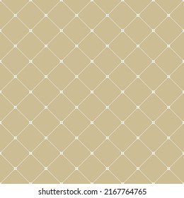 Geometrisches, gepunktetes Vektor-beige-weißes Muster. Nahtlose abstrakte moderne Struktur für Bildschirmhintergründe und Hintergründe