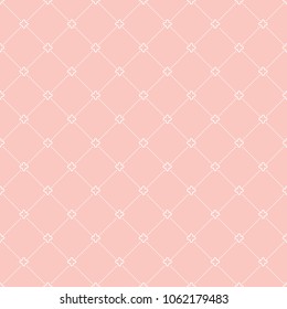 Geometric dotted vector dottted pattern. Seamless abstract pik and white modern texture for wallpapers and backgrounds