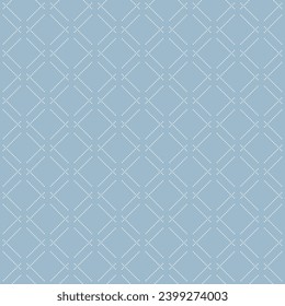 Patrón blanco azul claro del vector con puntos geométricos. Textura moderna abstracta y perfecta para papeles pintados y fondos