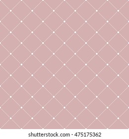 Geometric dotted vector purple and white pattern. Seamless abstract modern texture for wallpapers and backgrounds